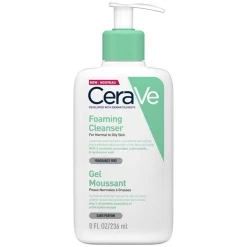 CeraVe Foaming Cleanser With Niacinamide For Normal To Oily Skin 236ml
