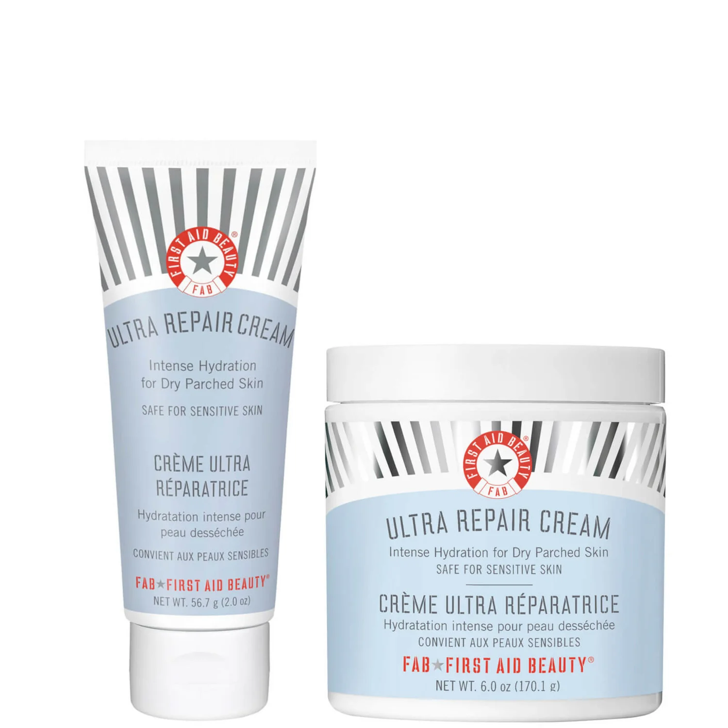 First Aid Beauty Ultra Repair Honeysuckle Home And Away Cream Duo